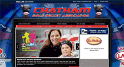 Desktop Screenshot of chathamgirlshockey.com